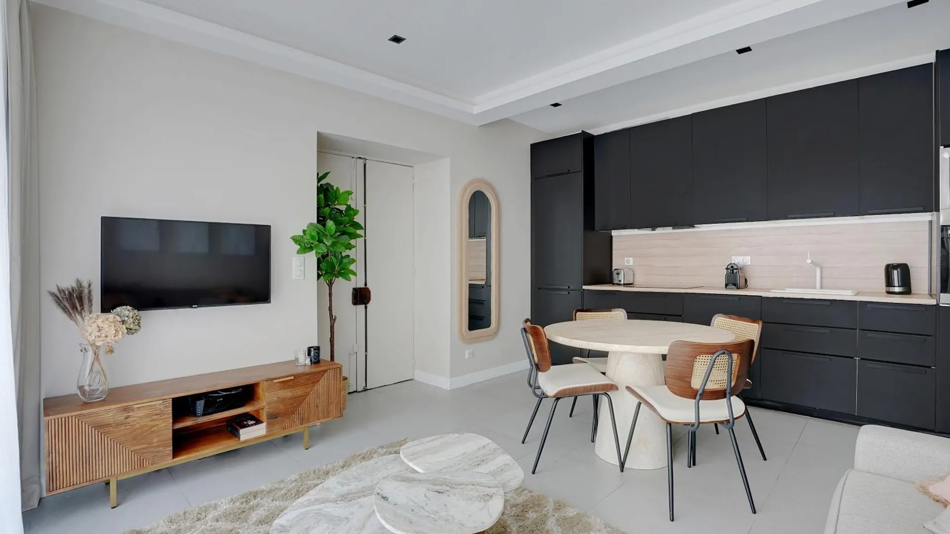Modern -accor Arena Bercy 1br-4p 아파트